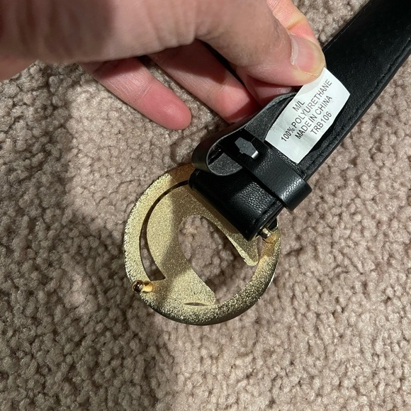 Fashion TR BUCKLE Belt Size M/L (42in) Black - Picture 3 of 7